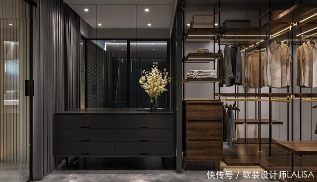 简黑|极简白很美,来看看这个260㎡的极简黑,也很惊艳