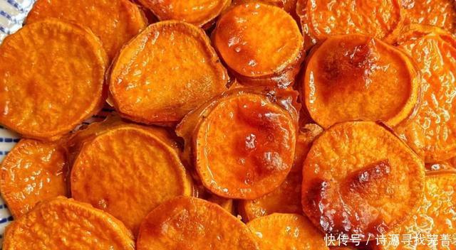 美味|不吃土豆片搞个红薯片七七八,追剧必备小零食,低脂美味