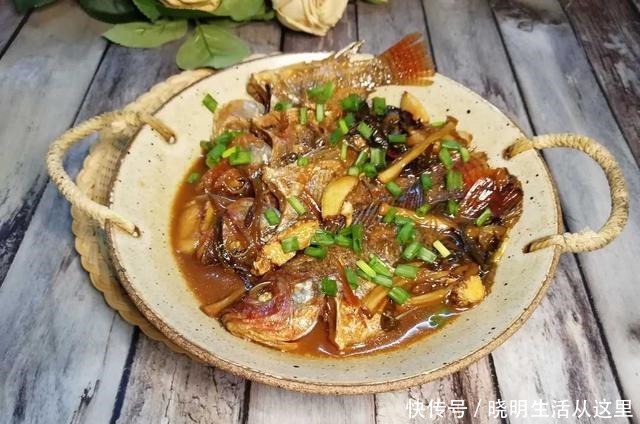 糖醋|土鲫鱼最好吃的方法,糖醋葱烧,连骨酥,开胃健脾
