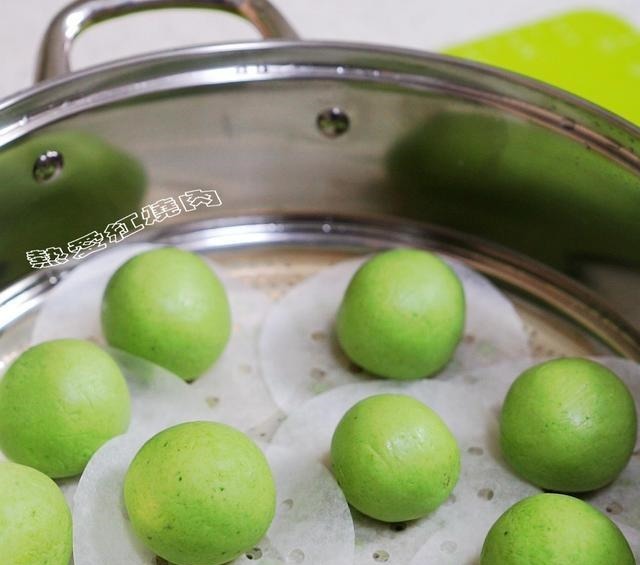 艾草|分享一个我常用的青团配方,照着做蒸好的保证不会塌,一次就成功