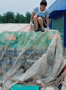 姑娘|搞笑GIF段子:姑娘不怕你笑话,我就很有本事!