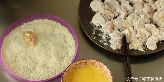 烤箱|不用油炸的鸡米花,一样好吃