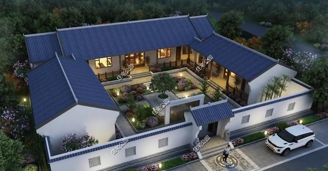  占地尺寸|农村没有堂屋的房子不是好房子,20套户型分享,总有一套看上眼