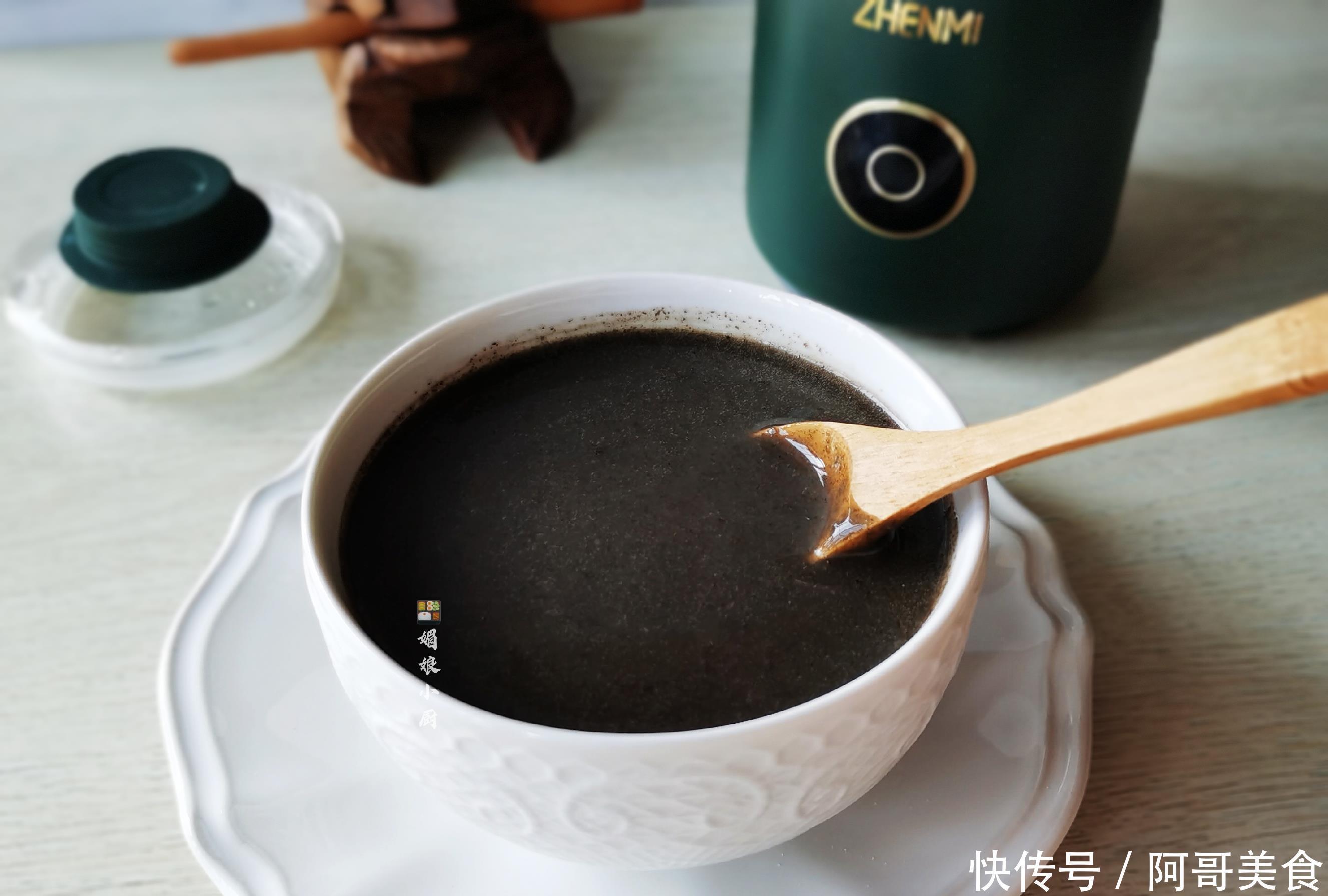 成本|自制黑芝麻糊,真材实料香甜丝滑,简单几步,1碗成本不到1元钱