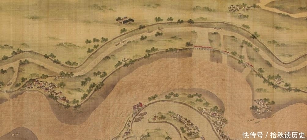 绘制|中国人的“母亲河”绘制于清代康熙皇帝时期的黄河万里图卷