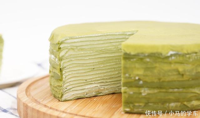 小孩|分享一道千层蛋糕的做法,口感细腻香甜,隔壁小孩都馋哭了!