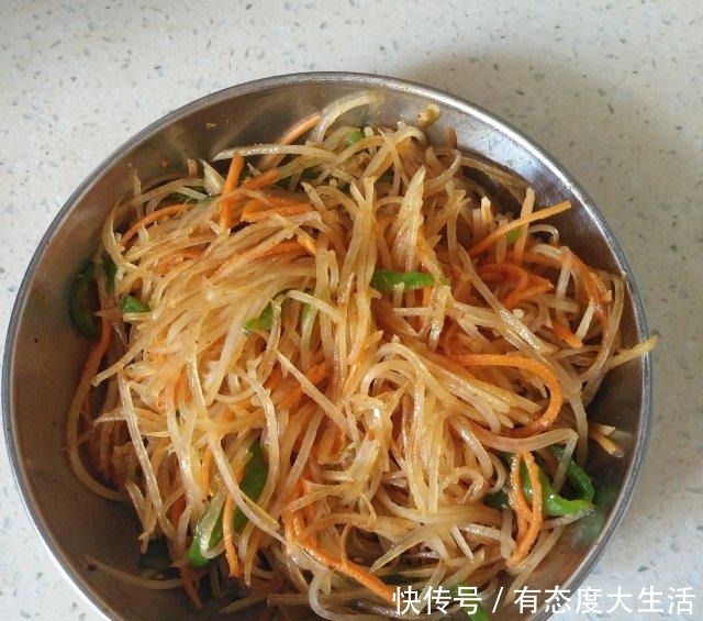 全家|凉拌土豆丝,爽口开胃,全家都爱吃