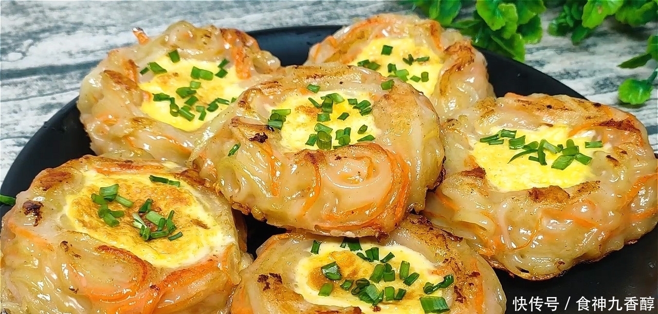 光盘|2个鸡蛋,5个土豆,创意早餐新吃法,上桌就光盘