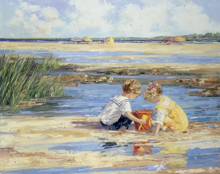 新鲜空气|海滩、阳光和新鲜空气，还有那天真无邪的孩子