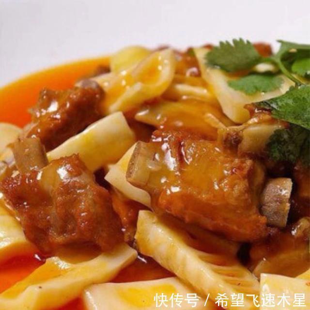 春笋|红烧排骨焖春笋,喜欢吃排骨的一定要学起来,太好吃了!