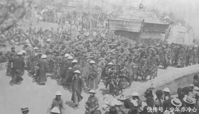 葬礼|清朝罕见老照片光绪皇帝葬礼真实场面,历史上最后一位皇帝葬礼