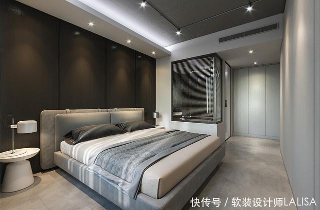 简黑|极简白很美,来看看这个260㎡的极简黑,也很惊艳