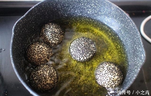 失败|自己做的麻团,不是瘪就是小?教你一套零失败的教程