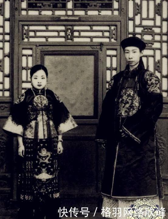 克勤郡王|清朝的王爷和福晋老照片:图二是慈禧的亲妹妹
