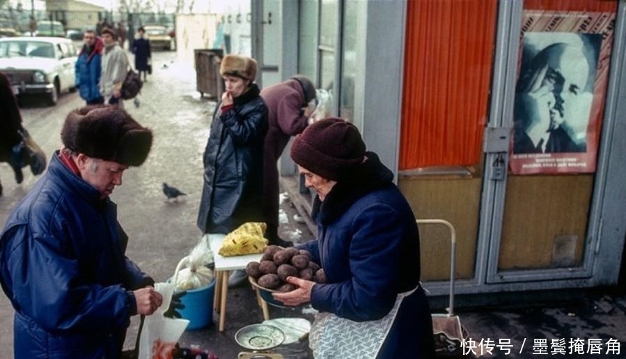  莫斯科|老照片 1989年苏联首都莫斯科谁也没想到苏联就快解体了