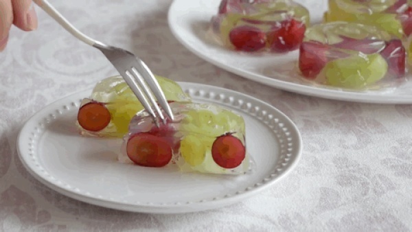 小孩子|自制葡萄果冻,夏日解暑极佳选择,小孩子超爱吃