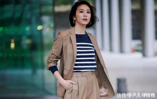 造型|一穿条纹就撞衫简约百搭包揽各种造型!