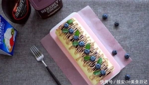  细砂糖|翻糖先生今日推荐——果酱黑巧半糖酸奶蛋糕