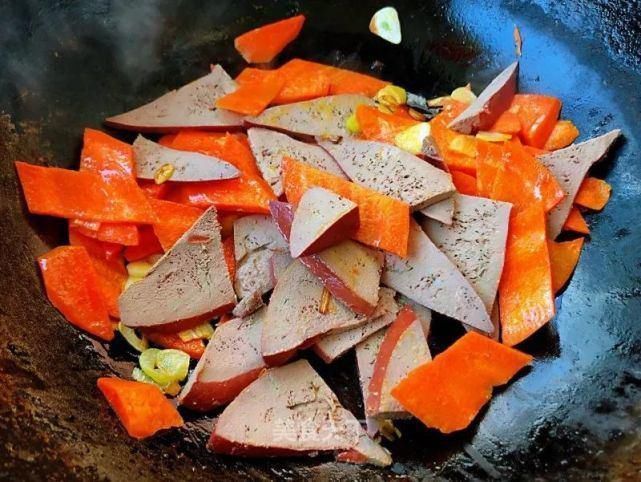 豆瓣酱|不会炒猪肝的，一定要像这样炒鲜香滑嫩，非常好吃，超级下饭哦