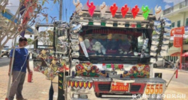  司机|柬埔寨一渣土车涉非法改装被扣，司机自称是老大