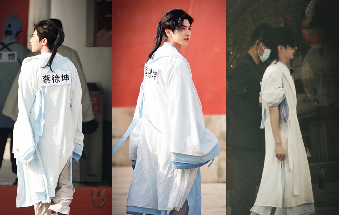 奔跑|奔跑吧的所有成员都穿着古装蔡徐坤杨颖太亮眼