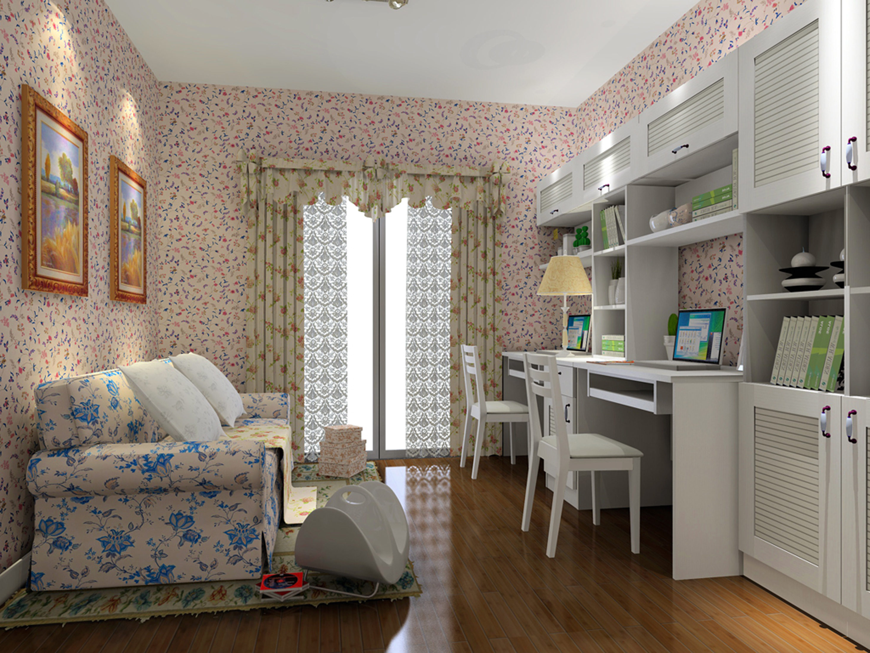 书房空间|小户型没有书房别伤心 在这8个地方挤出来