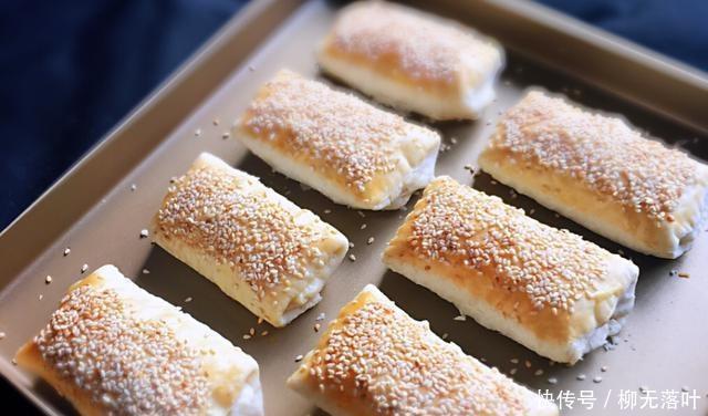 盖上保鲜膜|芝麻香糕点的配方很详细,香口的感觉非常好
