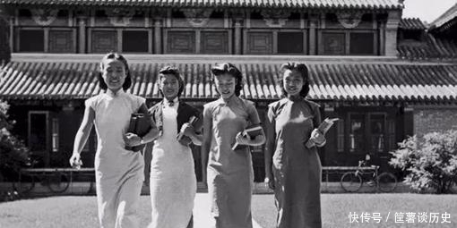 美丽|老照片:民国时美丽的女大学生,宿舍揭秘