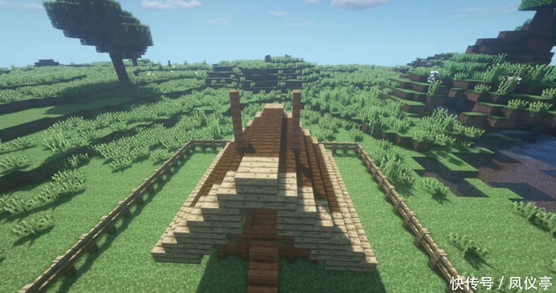 欢木台阶|《我的世界》如此豪华的鸡舍只要两分钟就能学会 还不快收藏下来