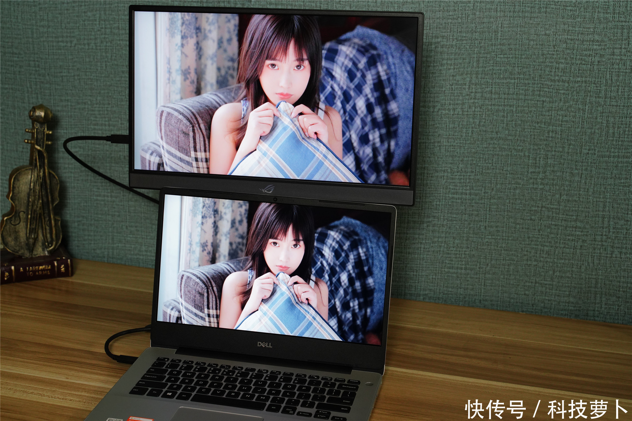  全球|全球首款240Hz+3ms电竞便携显示器，ROG XG17AHP评测