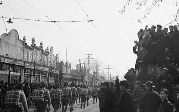  解放|北平和平解放老照片