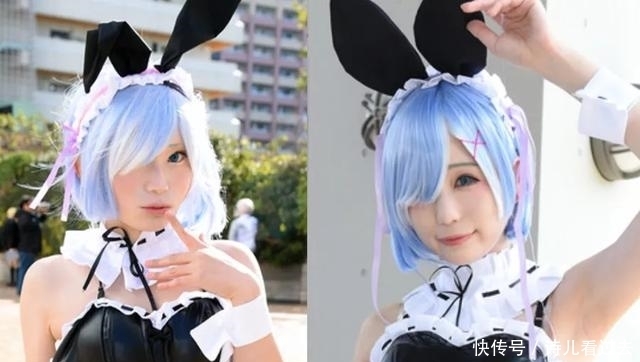 演绎|日本小姐姐COSPLAY雷姆:胖瘦美可爱全齐了,还有点风情万种