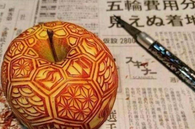 日本|日本厨师玩蔬菜雕刻,萝卜都能玩出花来,吃货不舍得吃了