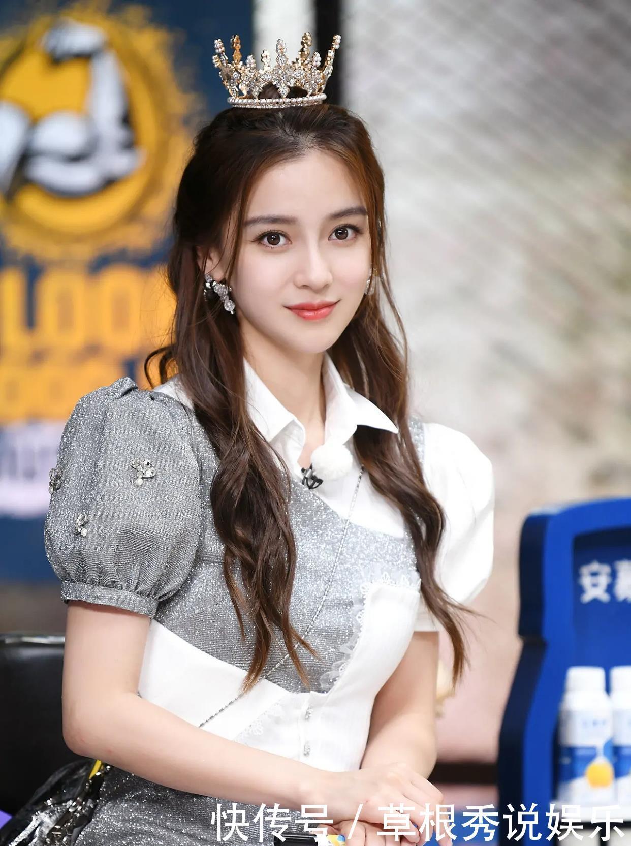 造型|《跑男》第十期“baby的最佳男生”美照来啦,杨颖凤冠造型美爆了