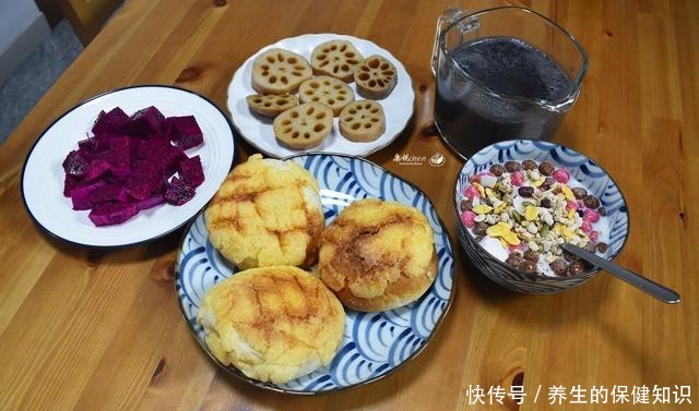 酥皮|天气再热也要好好吃早餐,晒我家早餐到朋友圈,网友家人有福气