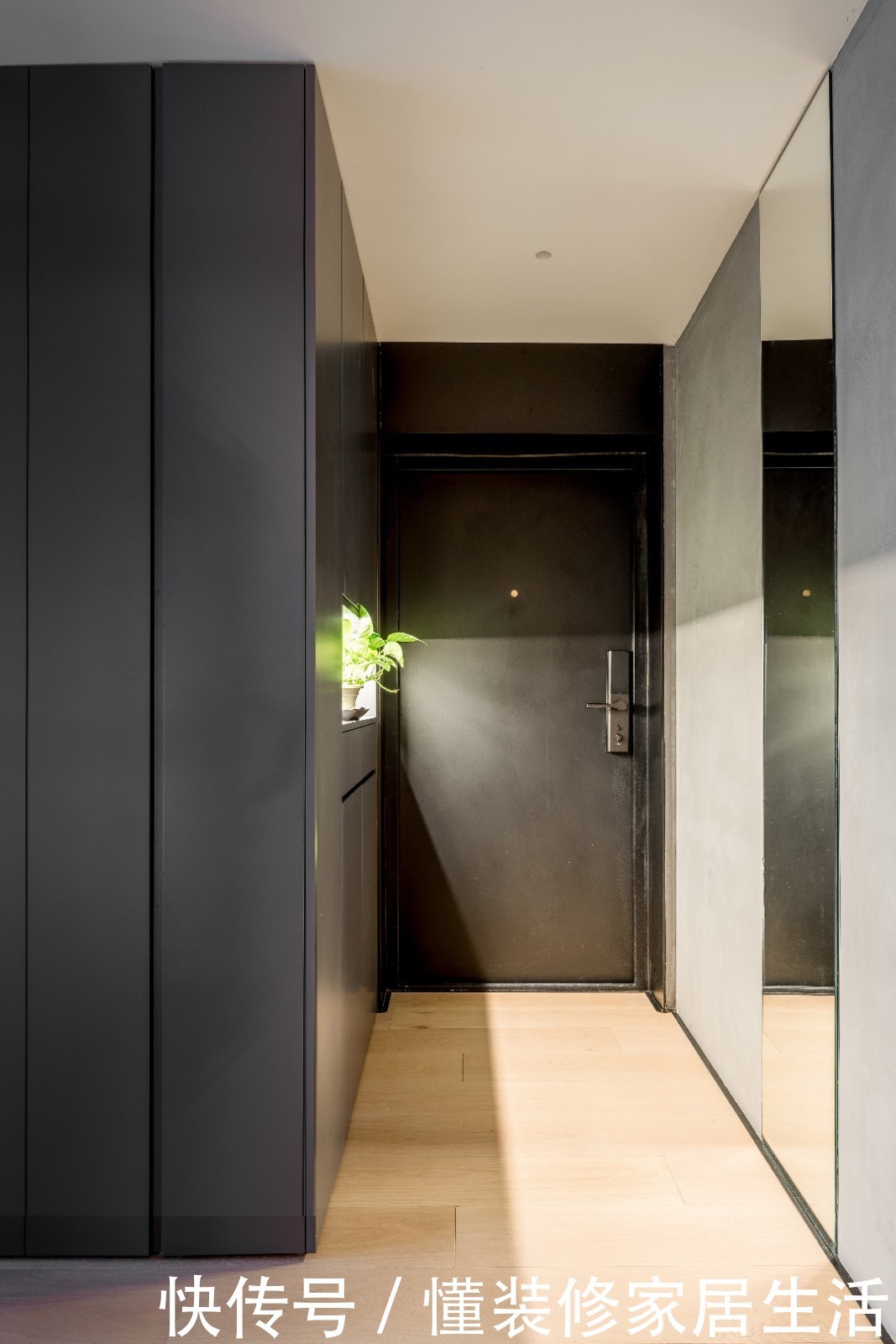 开放式|上海小姑娘的100㎡新家,全屋开放式布局,入户第一眼,就着迷了