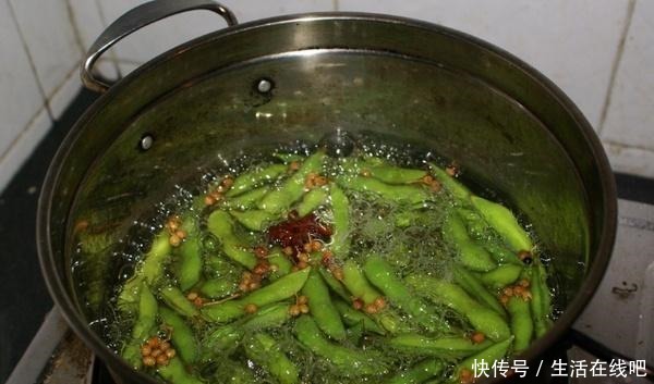 热水|煮毛豆,凉水下锅还是热水下锅学会这招,毛豆鲜嫩还入味