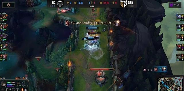 caps塞拉斯|LOL除尺帝外GEN全员不在状态,G2晋级四强赛后整活太吸粉!