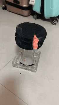  大叔|搞笑GIF：这位大叔，你也太厉害了！这东西可是不轻！