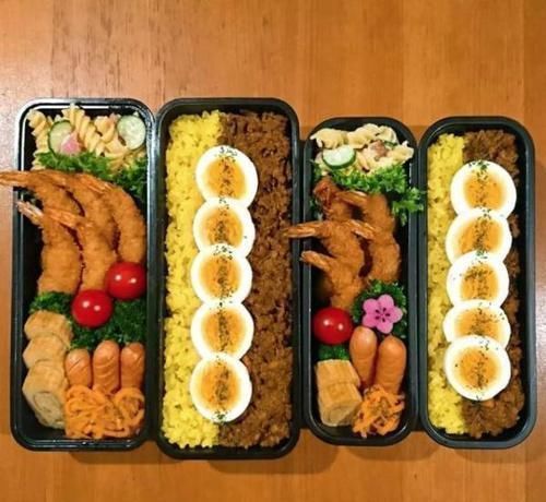 海苔饭团|日本一对兄妹的便当，吸引3万人围观，强迫症表示看起来好爽