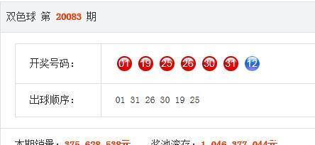 人无语|双色球20083期开奖结果，一等奖7注，彩民道：这号码让人无语！