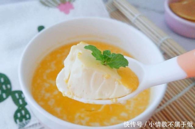蛋羹|加入这2种食材,营养密度高10倍!香甜嫩滑,比果冻还好吃