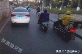  冲出|九张动图警醒你：夹缝中加油冲出，如果稍慢一步，车毁人亡