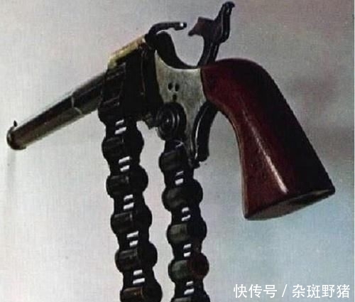 枪械|独特枪械:第3款手枪“最变态” 一枪能震废手腕,有10根枪管