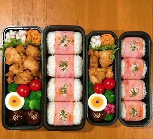 海苔饭团|日本一对兄妹的便当,吸引3万人围观,强迫症表示看起来好爽