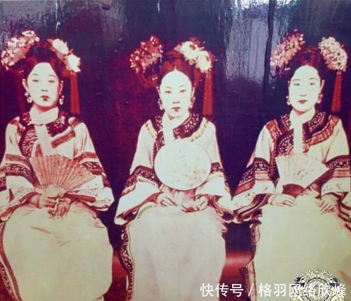 克勤郡王|清朝的王爷和福晋老照片:图二是慈禧的亲妹妹