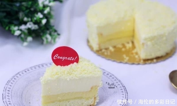 幸福感|幸福感爆棚的——双层芝士蛋糕
