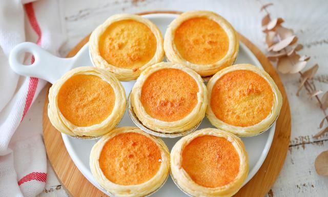 低筋面粉|蛋挞新做法,无需奶油特简单,看一遍就会,比原味蛋挞还好吃