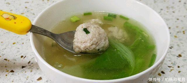 圆子|没有鸡蛋淀粉可以用来做嫩滑的圆子汤,老少皆宜