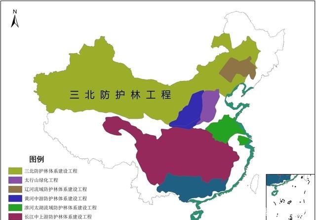 我国三北防护林工程实施以来,累计造林保存面积超三千万公顷